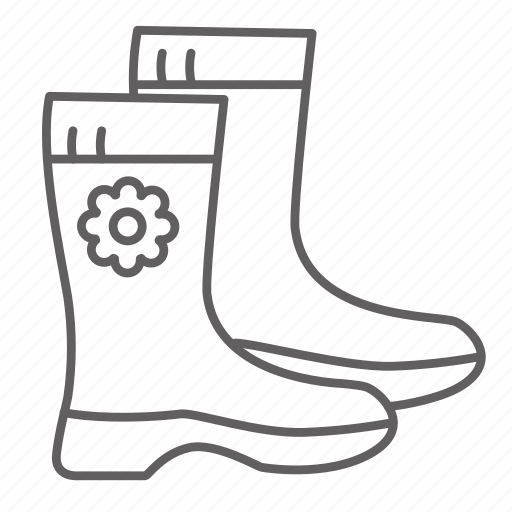 Boots, footwear, nature, season, shoes, spring icon - Download on Iconfinder