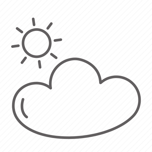 Cloud, forecast, spring, summer, sun, sunny, weather icon - Download on Iconfinder