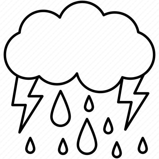 Storm, weather, rain icon - Download on Iconfinder