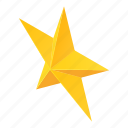 goldenstar, isometric, fivepointed, yellow, star