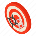 target, isometric, reddartboard, targetingconcept, goal