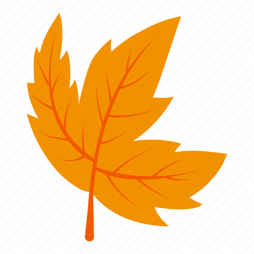 Yellow, leaf, isometric, autumnsymbol, canadian icon - Download on Iconfinder