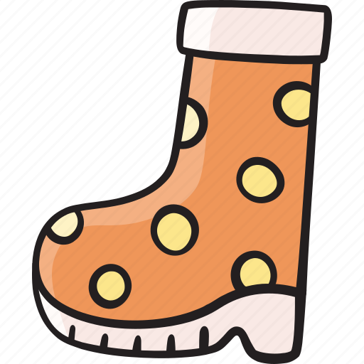 Rain boot, shoe, footwear, fashion, waterproof, rubber boot icon - Download on Iconfinder