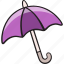 umbrella, rain, waterproof, protection, weather 
