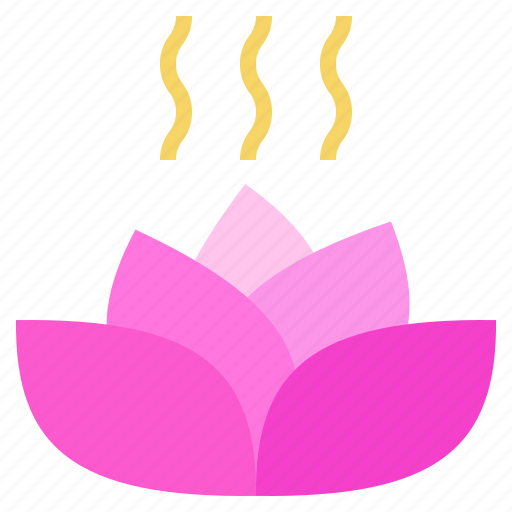 Aroma, bloom, blossom, flower, lotus, petal, scent icon - Download on Iconfinder