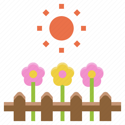 Farm, flower, garden, organery, park, spring icon - Download on Iconfinder