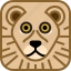 animals, avatar, cat, lion, square, zoo 