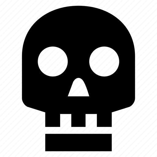 Bones, death, head, skull, dead, face, person icon - Download on Iconfinder