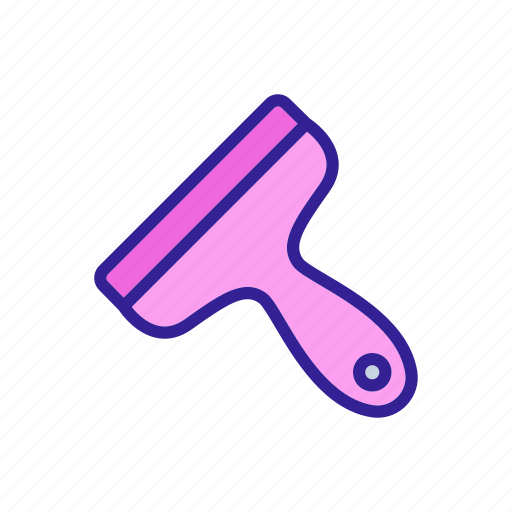 Cleaning, equipment, head, mop, squeegee, wide, window icon - Download on Iconfinder