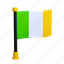 patrick day flag, flag, national, country, location, marker, world, nation, patrick day 