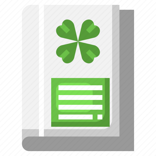 Book, st, patricks, day, cultures, irish, learning icon - Download on Iconfinder