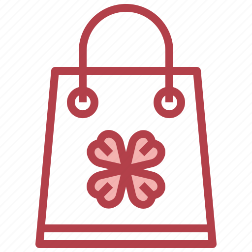 Shopping, bag, irish, shamrock, traditional, celebration icon - Download on Iconfinder