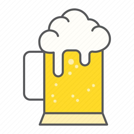 Beer, mug, pub, alcohol, beverage, ale, drink icon - Download on Iconfinder