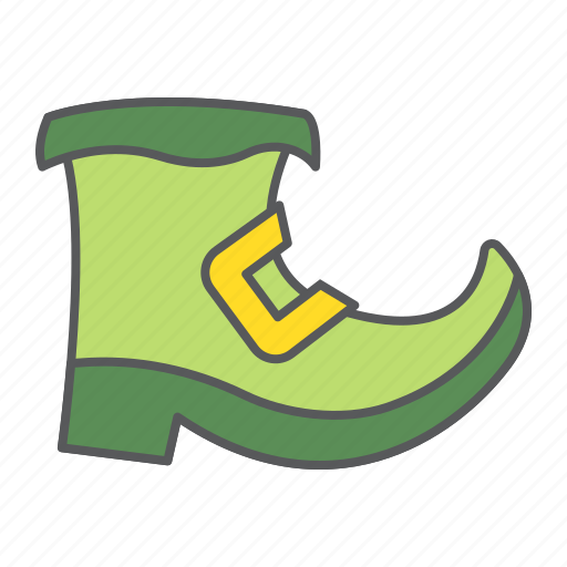 Leprechaun, boot, saint, patrick, day, traditional icon - Download on Iconfinder