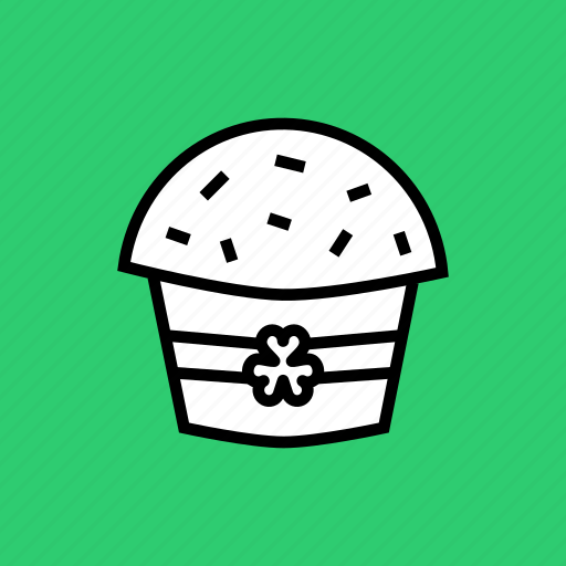 Cake, celebrate, festival, muffin, patricks, saint, pastry icon - Download on Iconfinder
