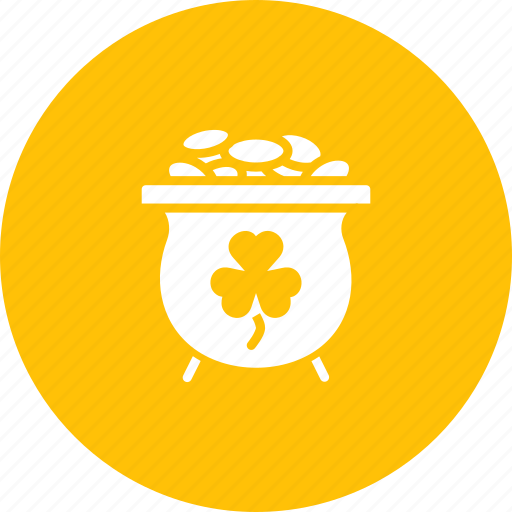 Fortune, gold, luck, patricks, pot, saint, treasure icon - Download on Iconfinder