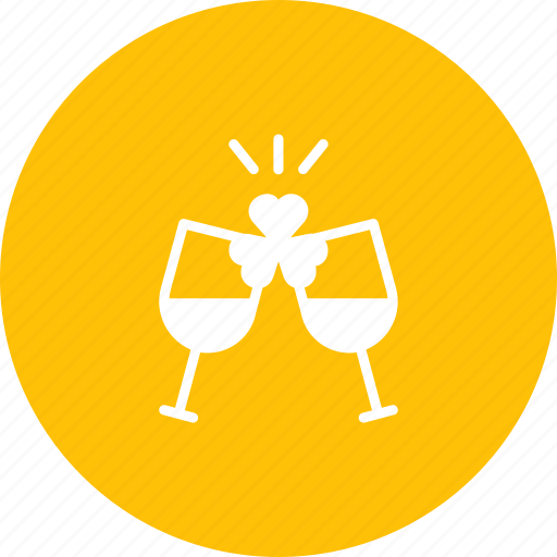 Celebrate, cheers, day, party, patricks, saint, wine icon - Download on Iconfinder
