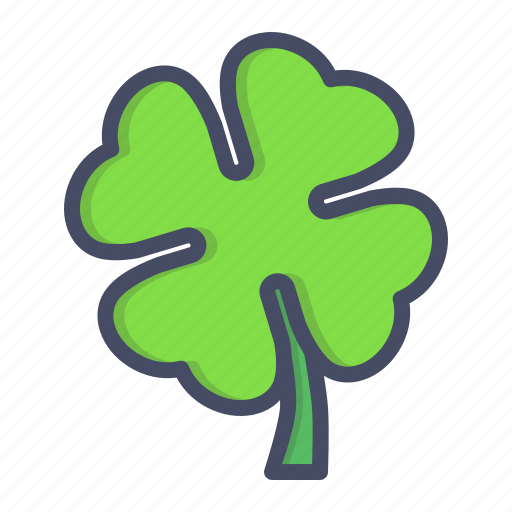 Clover, day, four, leaf, patricks, saint, shamrock icon - Download on Iconfinder