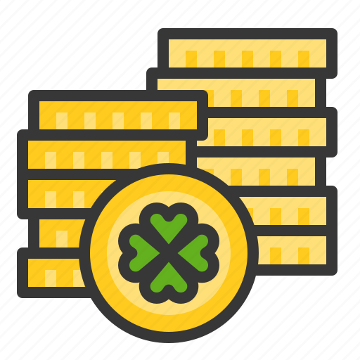 Coin, ireland, irish, money, patrick, saint patrick icon - Download on Iconfinder
