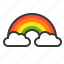cloud, ireland, irish, patrick, rainbow, saint patrick 