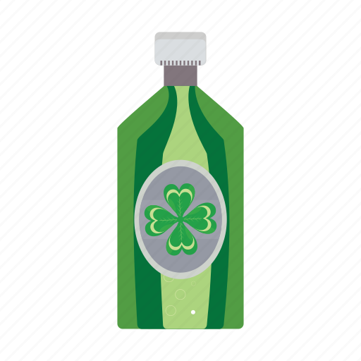 Bottle, ireland, irish, patrick, st icon - Download on Iconfinder