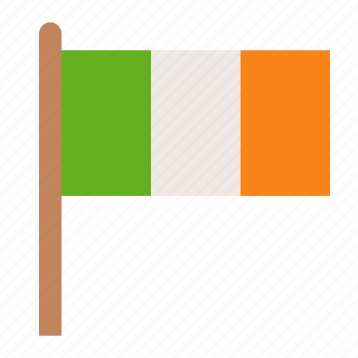 Flag, ireland, irish, patrick, saint patrick icon - Download on Iconfinder