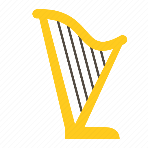 Harp, ireland, irish, patrick, saint patrick icon - Download on Iconfinder