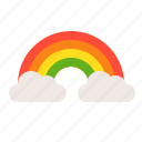 cloud, ireland, irish, patrick, rainbow, saint patrick