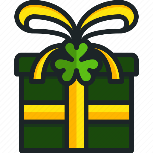 Gift, surprise, present, cultures, st, patricks, day icon - Download on Iconfinder
