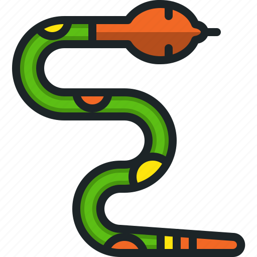 Snake, anaconda, animal, kingdom, wildlife, reptile icon - Download on Iconfinder
