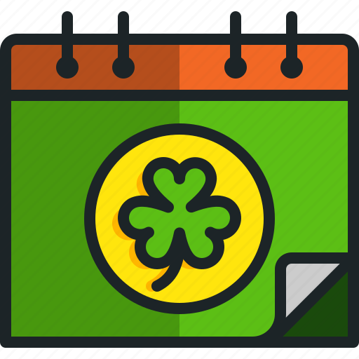 St, patrick, day, event, schedule, calendar, date icon - Download on Iconfinder