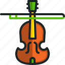 violin, music, multimedia, instrument, play