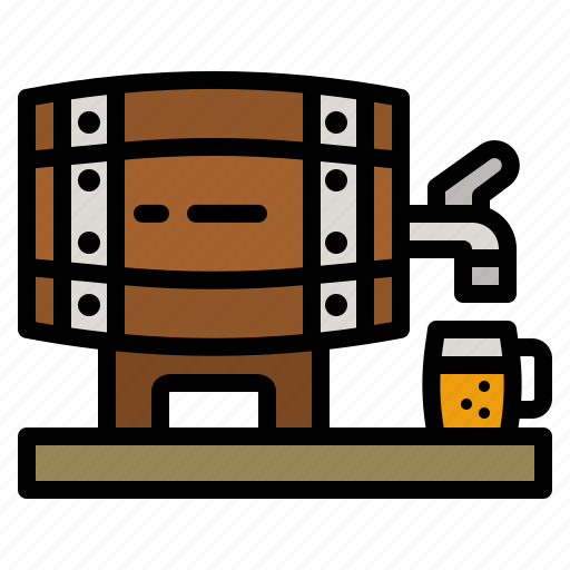 Beer, barrel, alcohol, drink, celebration icon - Download on Iconfinder