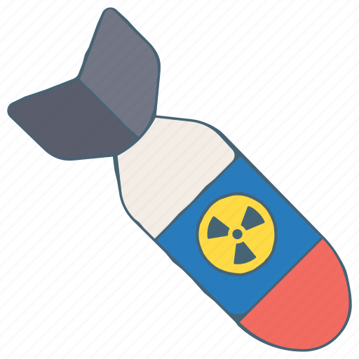 Ukraine, nuclear, bomb, rocket, missile sticker - Download on Iconfinder