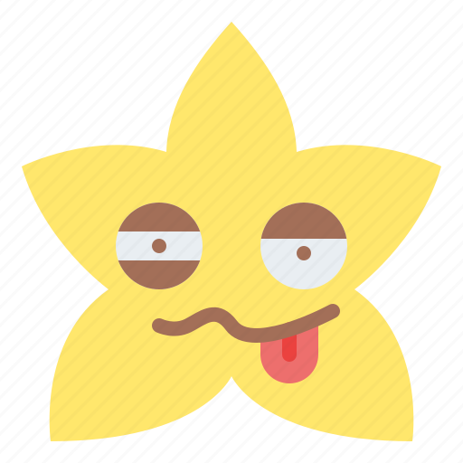 Drunk, star, emoji, emoticon, feeling icon - Download on Iconfinder