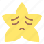 feeling, down, star, emoji, emoticon 