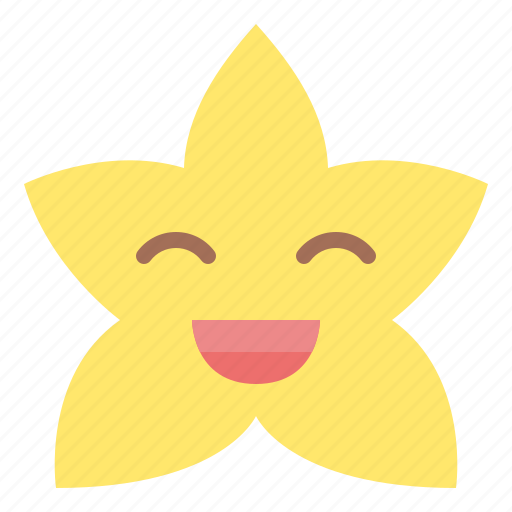 Grinning, smiling, eyes, star, emoji, emoticon, feeling icon - Download on Iconfinder