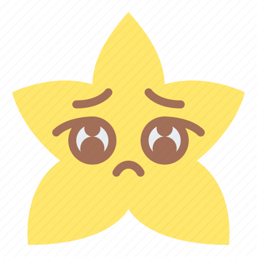 Pleading, star, emoji, emoticon, feeling icon - Download on Iconfinder