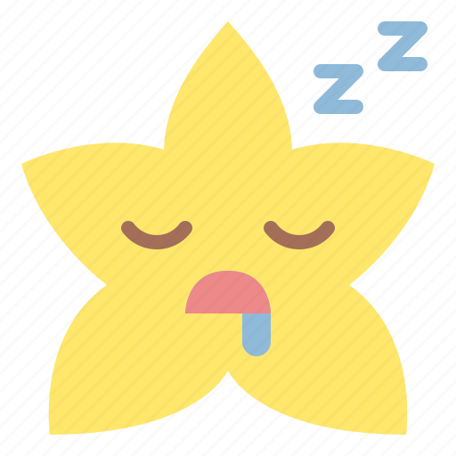 Sleeping, star, emoji, emoticon, feeling icon - Download on Iconfinder