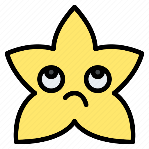 Rolling, eyes, star, emoji, emoticon, feeling icon - Download on Iconfinder