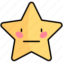 yellow, cartoon, star, emoji, award, character, favorite, badge, interaction