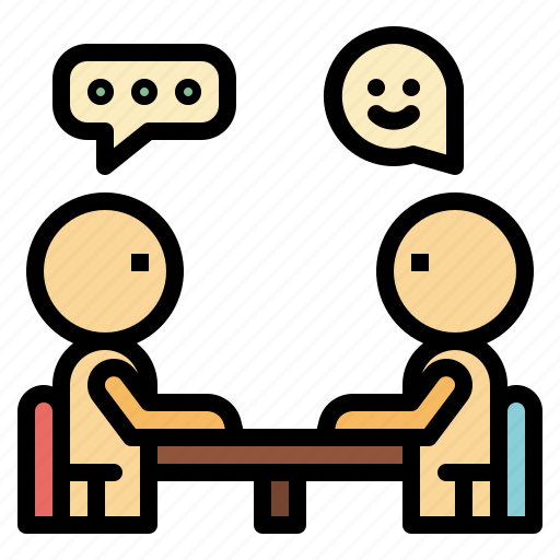 Boss, interview, job, meeting, reunion icon - Download on Iconfinder