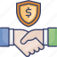 agreement, deal, finance, handshake, insurance, investment, money 
