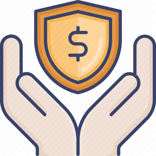 Dollar, finance, gesture, hand, insurance, money, protection icon - Download on Iconfinder