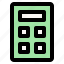 calculator, accounting, math, financial, display 
