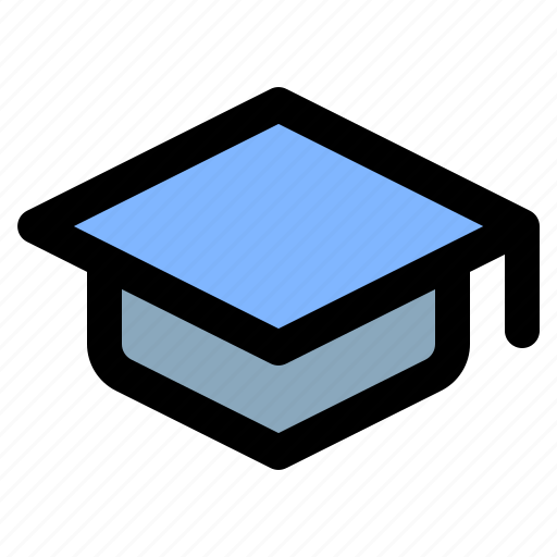 Mortarboard, university, hat, graduation, education icon - Download on Iconfinder