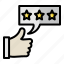 feedback, review, rating, star, like 