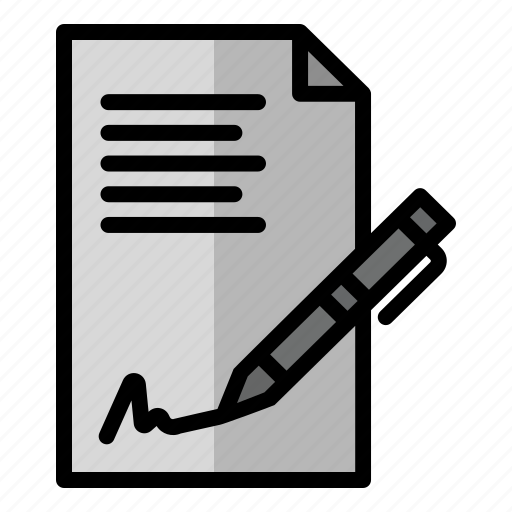 Contract, document, agreement, data, business icon - Download on Iconfinder