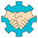 cooperation, partnership, collaboration, handshake, agreement, deal, startup