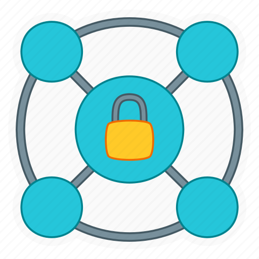 Connection, lock, security, password, connect, union, startup icon - Download on Iconfinder